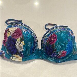 Floral Underwire Bra